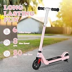 Caroma Electric Scooter for Kids Ages