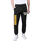 Ultra Game Men's NFL Official Super Soft Game Day Jogger Sweatpants