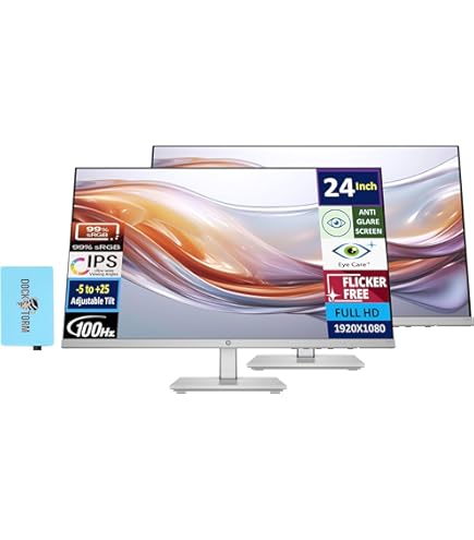 Amazon.com: HP P244 23.8 Monitor LEDNew Retail, 5QG35AA#ABBNew