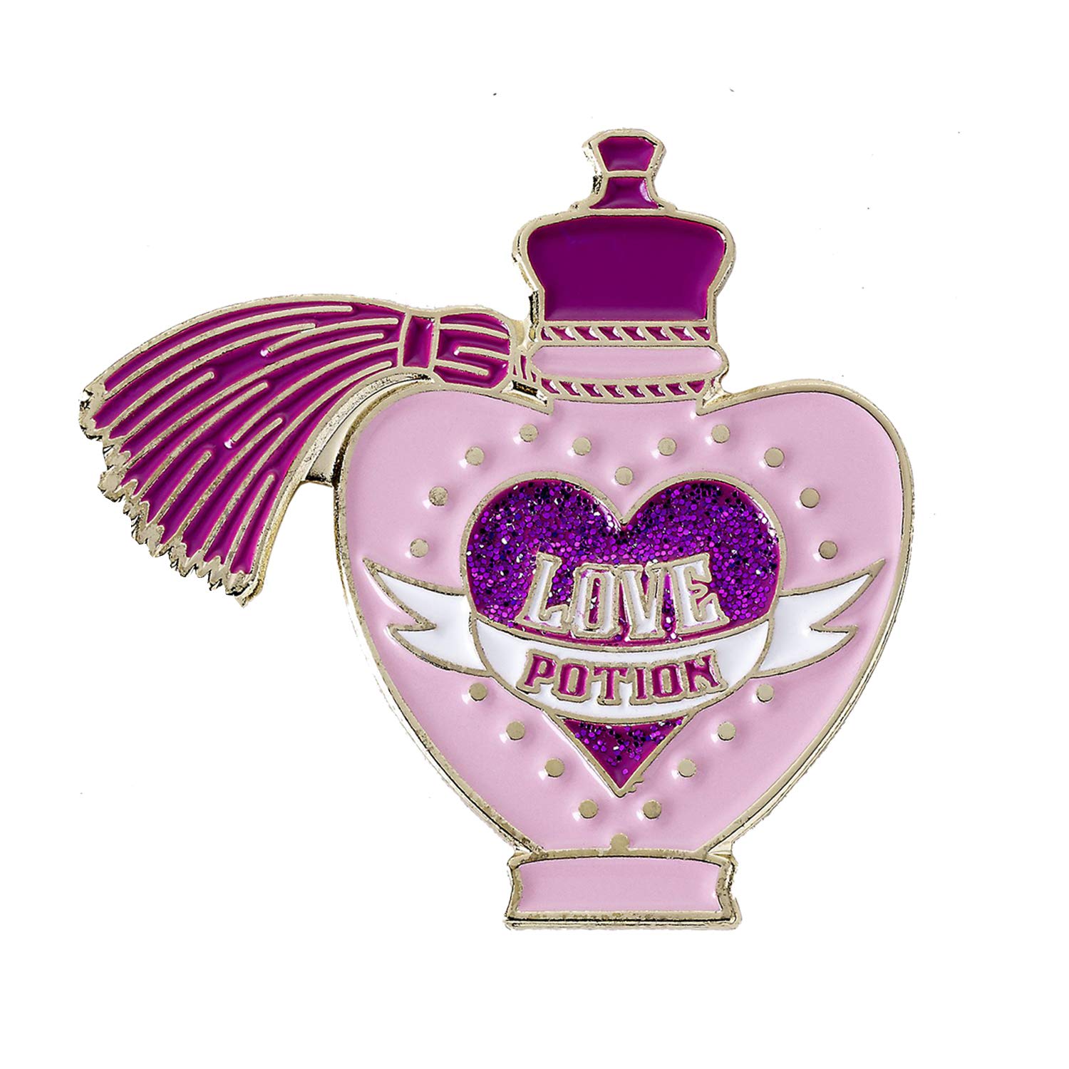 Official Harry Potter Love Potion Pin Badge by The Carat Shop
