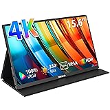 HotYeah Portable Monitor 4K, 15.6'' 3840x2160 UHD