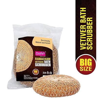 Preethy s Boutique Big Size Vetiver Bath Scrubber
