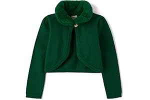 Gymboree Girls and Toddler Long Sleeve Dressy Faux Fur Knit Shrug