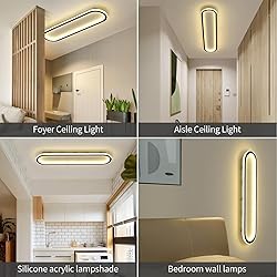 47”Flush Mount CeilingLight, Modern LED Hallway