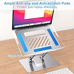 Yshnples Height Adjustable Laptop Stand for Desk
