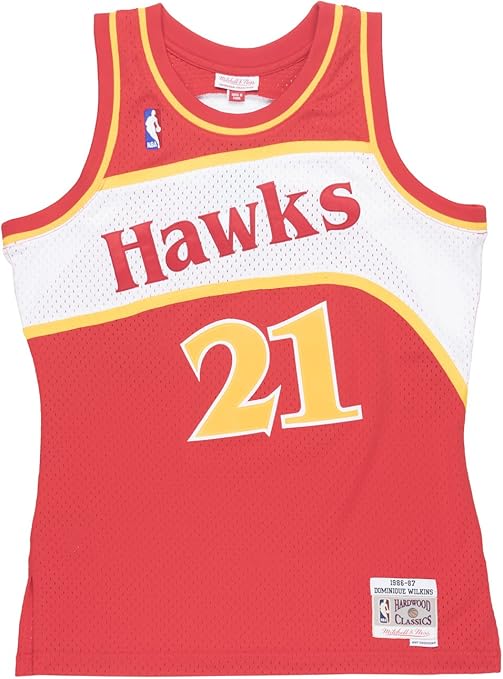 atlanta hawks wilkins jersey