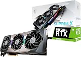 MSI RTX 3070 Ti Suprim X 8GB GDDR6X Graphics Card Ampere Nvlink RGB view 1