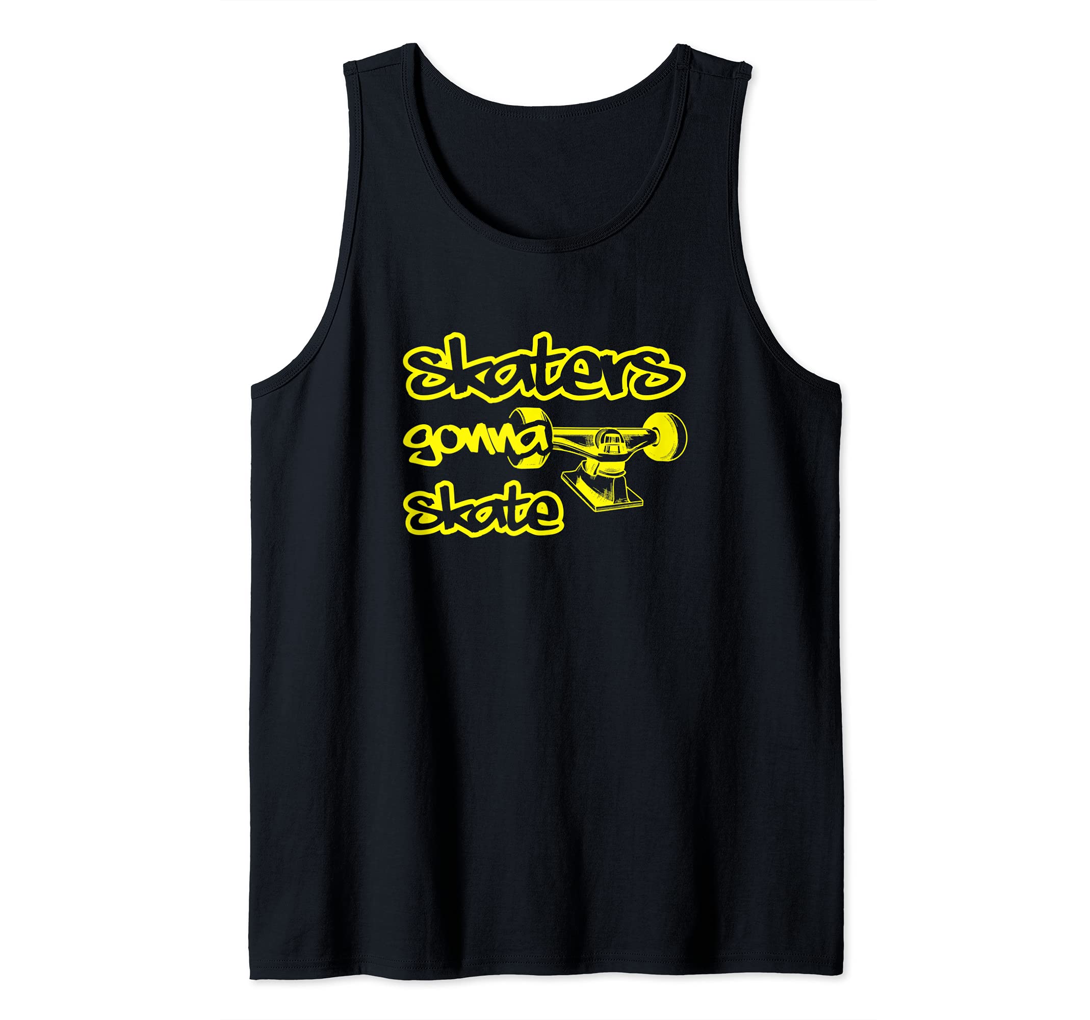 Skaters Gonna Skate, Skateboarding Tank Top