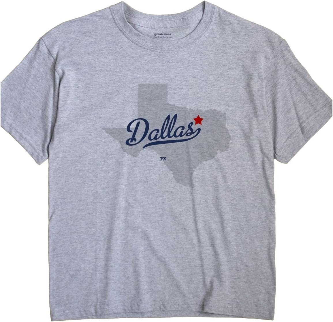Dallas Texas T-Shirt MAP