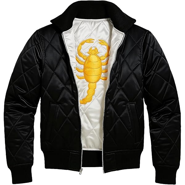 Mens Scorpio Logo Cosplay Lightweight Varsity Style Halloween