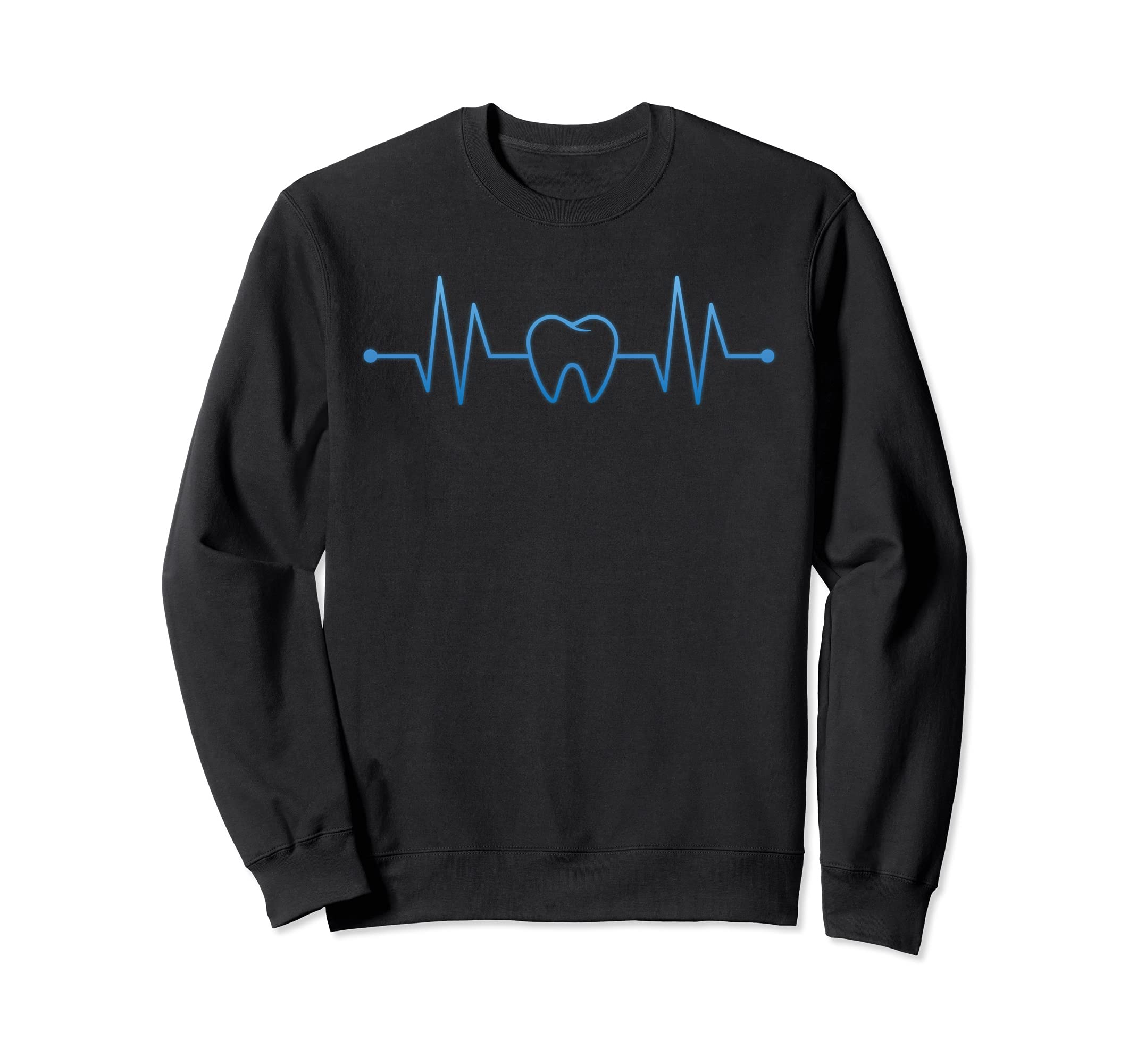 Heartbeat Teeth For Dental Hygienist Or Dental Assistant Sweatshirt