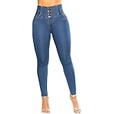 Bula, High Waist Butt Lifting Skinny Jeans - Shape wear Pantalones Colombianos Levanta Cola