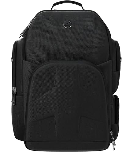 Flight Outfitters Aviator Carry-On Travel Backpack | Padded Laptop Sleeve, Tablet Sleeve, Headset Hanger, Organization Compartments, Mesh Side Pockets