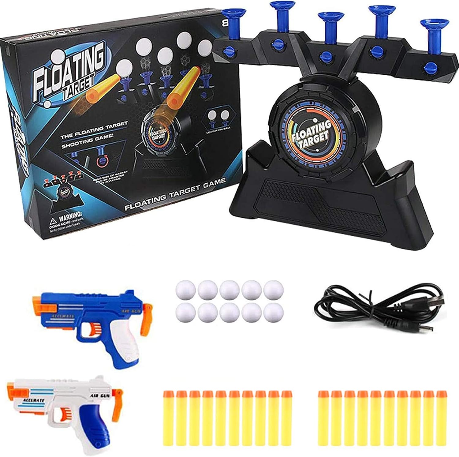 bottle target shooting game