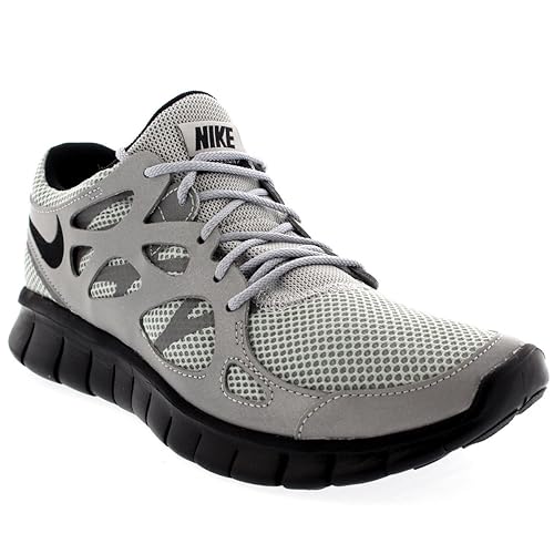 nike free run 2 hombre plata