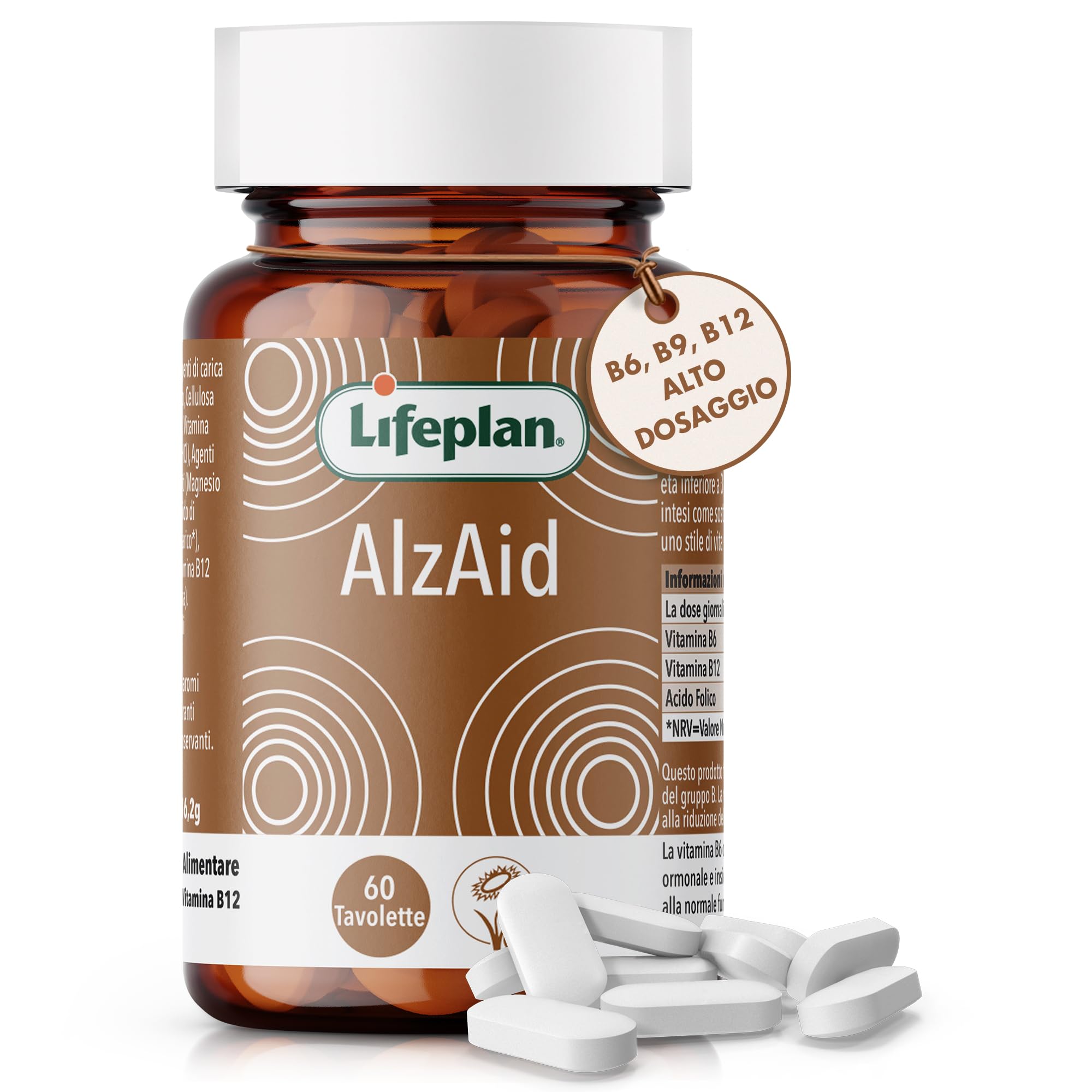 Lifeplan Alzaid 6-9-12 B complex 60 Tablets