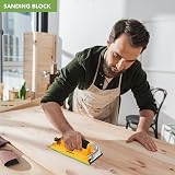 BLOSTM Sandpaper Assortment 48pc 120-7000 Grit with Sanding Block for Wood Walls view 4