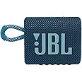 JBL Go 3: Portable Speaker with Bluetooth, Builtin Battery, Waterproof and Dustproof Feature Blue JBLGO3BLUAM