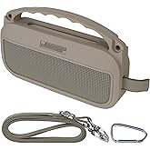 Peyyargo Silicone Cover Compatible with Bose SoundLink Flex 2nd Gen/Bose SoundLink Flex Portable Speaker (Sandstone)