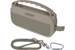 Peyyargo Silicone Cover Compatible with Bose SoundLink Flex 2nd Gen/Bose SoundLink Flex Portable Speaker (Sandstone)