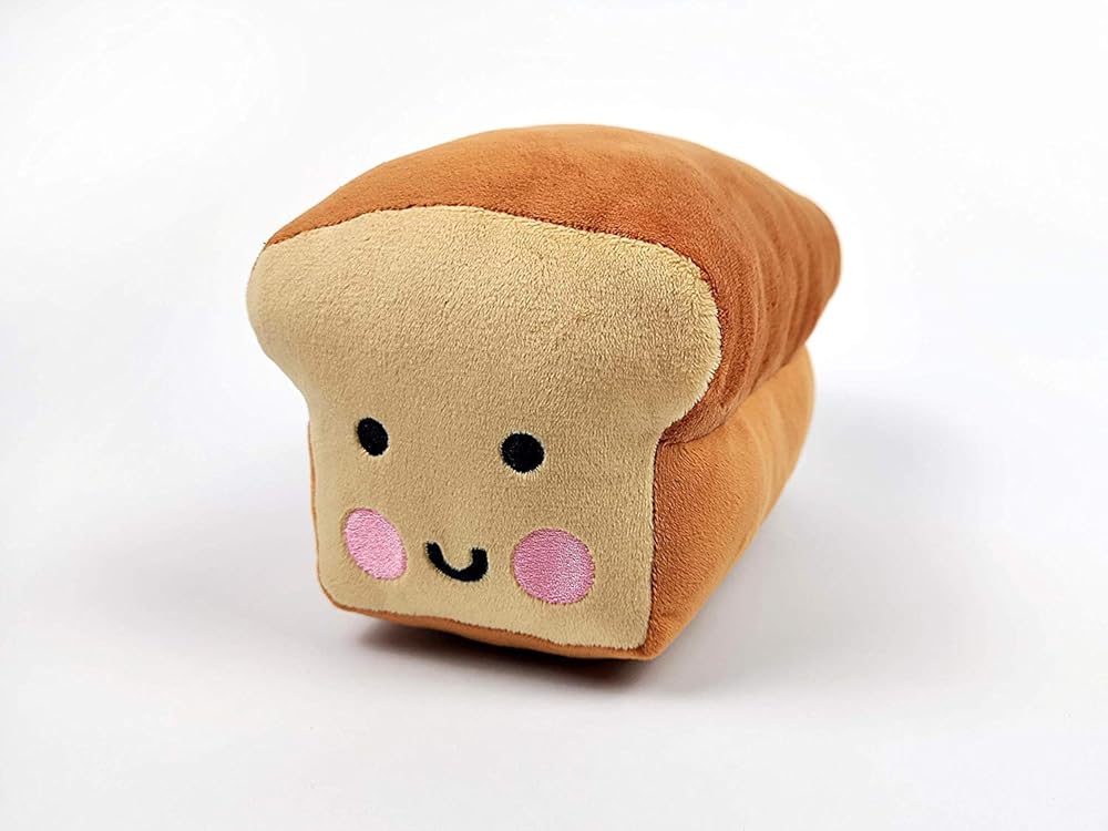 Loof Bread Plush Toy Kawaii Loaf Stuffed Toast Pillow Cute Gift by Loof