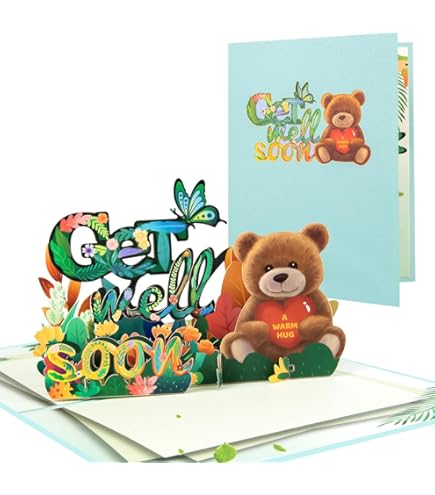 Thank You Grassplot Pop Up Greeting Cards With Blank Note-921363
