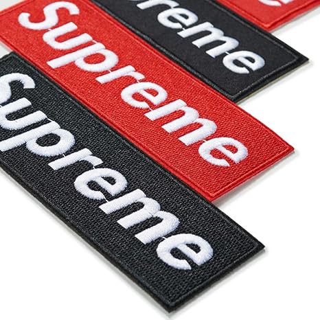 supreme iron on