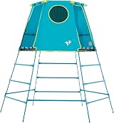 TP Toys Explorer Metal Climbing Frame with Den and Platform Blue