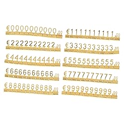 Totority 10pcs Metal Tag Adjustable Jewelry Cubes