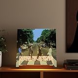 YuanDian Now Playing Vinyl Stand LED Display Wooden Acrylic Holder view 3