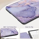 FINTIE Case for 7 Inch Kindle Paperwhite 12th Gen & Colorsoft Signature Lilac view 9