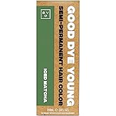 Good Dye Young Vegan and Cruelty-Free Semi-Permanent Hair Color, Infusions, Conditions & Boosts Shine, Easy Application, Red Brown Hair dye 5FL OZ (Iced Matcha)