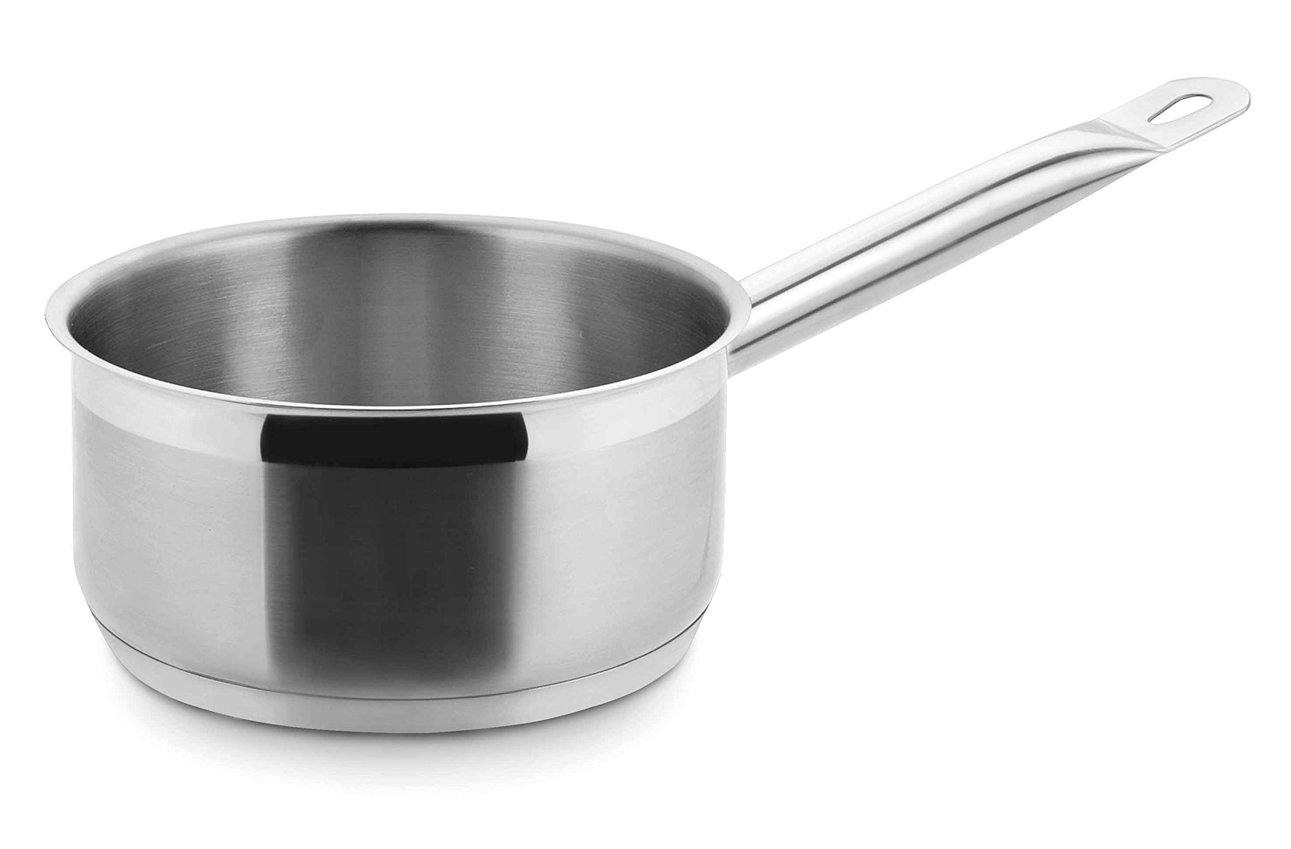 Lacor 57224 Eco-Chef Saute Pan, 24 x 9.5 cm, Silver