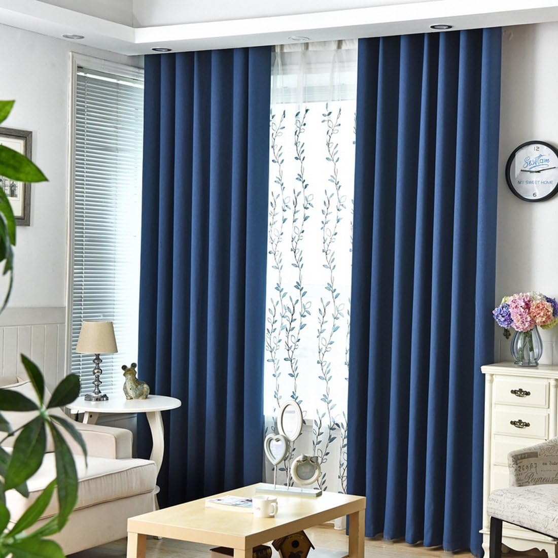 Amazon.de: SearchI Ökologische Bambuswolle Thermo-Verdunklungsvorhänge