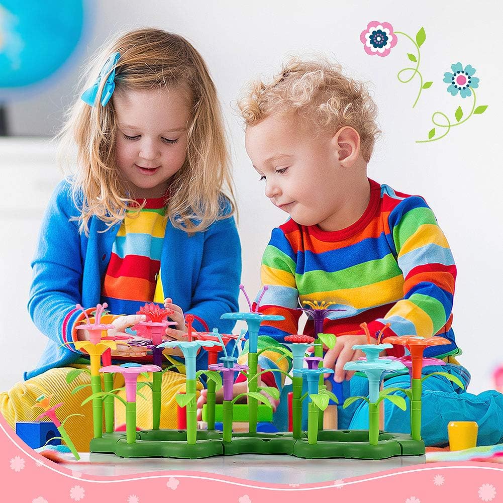 Flower Garden Building Toys Kids Outdoor Toys for Garden Best Gifts for