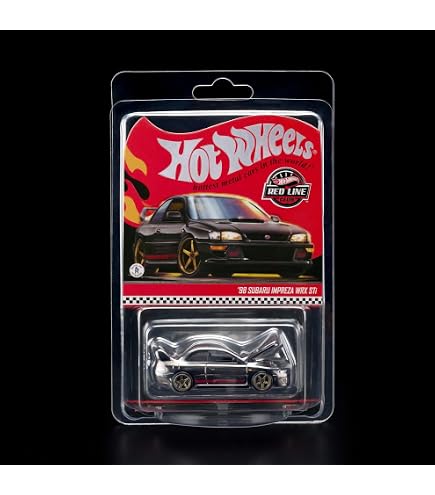 Amazon.com: Hot Wheels Subaru Impreza WRX, Off Road 108/250, red