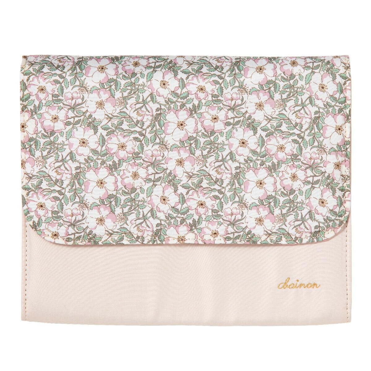 犬印本舗 リバティプリント 母子手帳ケース ベージュの商品画像