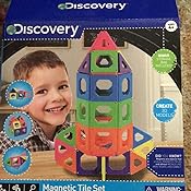 discovery magnetic tile set 50 pieces