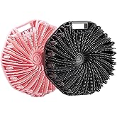 Silicone Body Scrubber, Exfoliating Body Scrubber for Sensitive Skin, Non-Slip Shower Scrubber for Body, Silicone Body Brush for Showering, Charcoal, Effective Showering Exfoliation, Gentle Massage