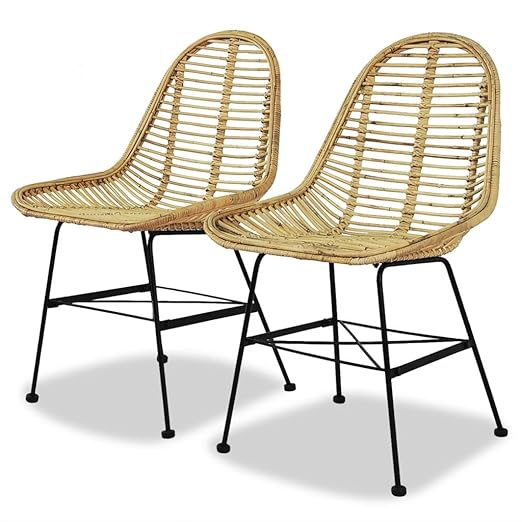 Sillas Comedor Ratan Natural