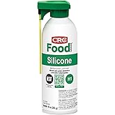 CRC Food Grade Silicone Lubricant, (Net Weight: 10 oz) 16oz Aerosol