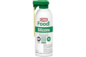 CRC Food Grade Silicone Lubricant, (Net Weight: 10 oz) 16oz Aerosol