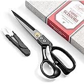 Fabric Scissors Professional Heavy Duty 9 inch Sharp Fabric Shears for Tailor Industrial Sewing Scissors for Cutting Clothes 