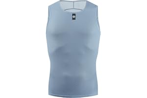 YKYWBIKE Men's Cycling Base Layer Sleeveless Cycling Jersey Men Quick Dry Bicycle Undershirt Mesh Bike Base Layer Vests