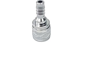 SeaSense Suzuki/Honda Fuel Connector 3/8-Inch Hose Female Chrome-Plated Brass