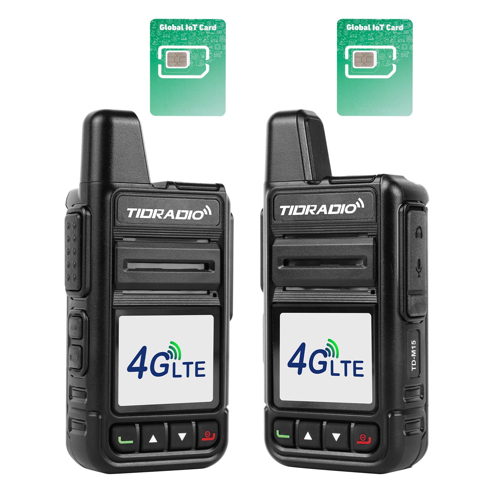 TIDRADIO TD-M15 Global Rapid Walkie Talkies 4G POC