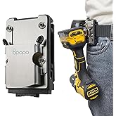 Drill Holder Belt Clip,Hook Holster for Cordless Drill Driver, Tape Measure,Quick Access Eletric Drill Clip on Belt,Fits Up to 2.1''