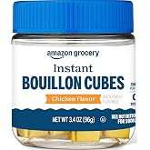 Amazon Grocery, Instant Bouillon Cubes, Chicken Flavor, 3.4 Oz