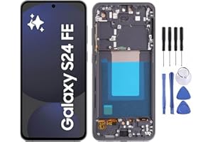 For Samsung Galaxy S24 FE LCD Screen Replacement,LCD Display Touch Screen Digitizer Assembly with Repair Tools, Compatible wi