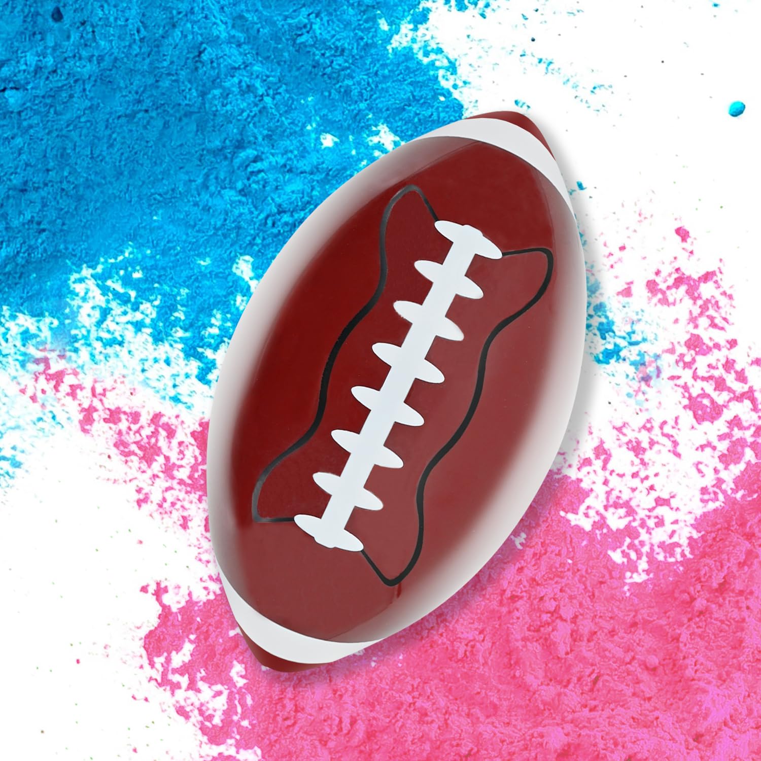 Mua Gender Reveal Football Gender Reveal Kit Football with Powder Blue and Pink Boy or Girl
